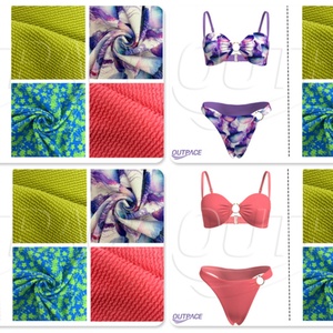 Traje de Baño de Una Pieza con Logotipo Personalizado en 3D, Bikini de Cintura Alta con Hebilla Metálica para Mujer - Product Image 6