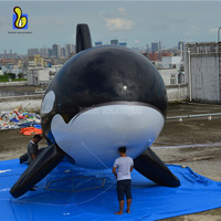Personalizado nuevo diseño encantador pez inflable Nemo globo de dibujos animados para publicidad pez inflable gigante
