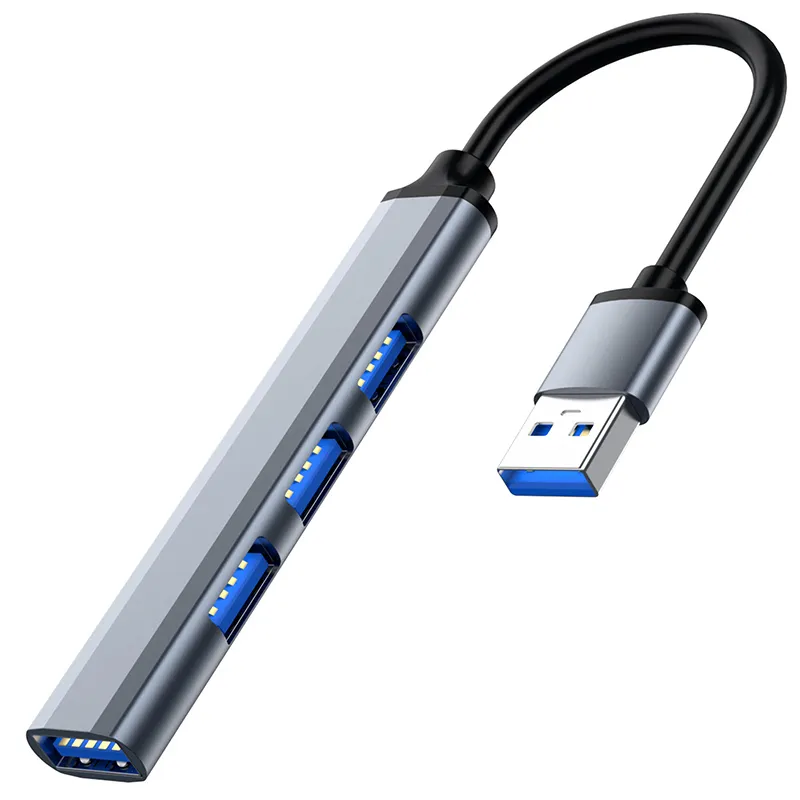 Портативная док-станция для ноутбука Usb 3,0 концентратор Type-C на Usb 4 порта многоразветвитель адаптер 4 в 1 док-станция для ноутбука Usb C концентратор