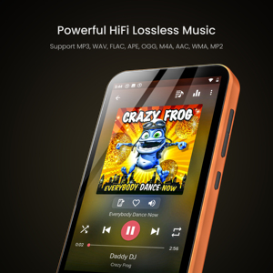 2025 New 16GB MP3/MP4 Máy nghe nhạc ghi âm FM Radio E-book ghi chú thông minh máy tính nghiên cứu/Chế độ thể thao hỗ trợ FLAC WAV APE âm thanh - Product Image 6