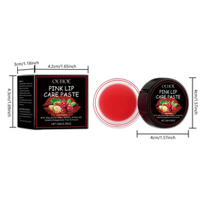 ลิปบาล์มสีชมพู ขจัดเซลล์ผิวที่ตายแล้ว ช่วยให้ริมฝีปากกระจ่างใส บำรุงด้วยอัลฟ่าอาร์บูติน ลดเลือนจุดด่างดำ บำรุงริมฝีปากให้ชุ่มชื้น - Product Image 5