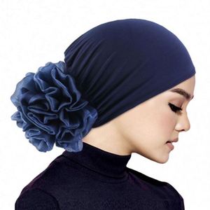 Vente en gros de foulards et turbans personnalisés avec logo, style floral, pour filles et femmes, en polyester, grande fleur, décontracté - Product Image 6