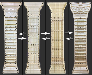 2022 yeni dekoratif plastik beton roma parlak yuvarlak ayağı kalıp - Product Image 4