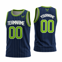 Uniforme de Baloncesto Sublimado Personalizado, 100% Poliéster, Malla Transpirable, Tallas Grandes, Ropa Deportiva Unisex para Clubes y Entrenamiento
