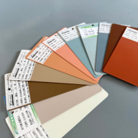 Vente chaude - Prix d'usine - Peinture en poudre électrostatique durable à effet de couleur RAL personnalisée pour métal et aluminium