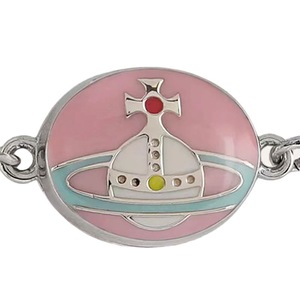 Collar de Perlas de Cerámica Esmaltada con Diseño de Saturno, Estilo Reina Occidental Vivienne, Joyería de Lujo para Mujer, Chapado en Oro, Venta al Por Mayor - Product Image 4