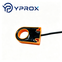 Sensor Proximitas Induktif Struktur Khusus YPROX LJ30N 3-Kabel IP67 Jarak Deteksi 15mm NPN/PNP 10-30V 300Hz Respon ABS
