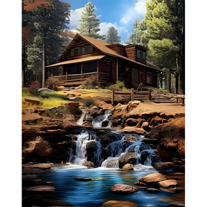 Nouveau produit lancé 5D bricolage peinture numérique par numéros paysage motif mur Art décoration <span class=keywords><strong>de</strong></span> la maison artisanat Kit - Product Image 3