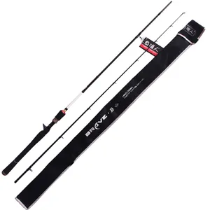 Caña de Pescar LUTAC Brave para Agua Dulce, Mango de EVA, Accesorios Fuji, Fibra de Carbono, para Pesca de Cabeza de Serpiente - Product Image 1
