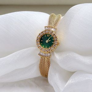 2025 थोक टास्सेल मेश स्ट्रैप फैंसी महिलाएं विंटेज डिजाइन फैशन महिला ब्रेसलेट वॉच गिफ्ट सेट - Product Image 2