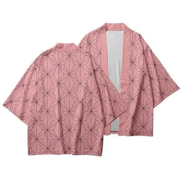 Tanjiro Nidouzi เสื้อคลุมส่วนตัว,10แบบสำหรับแฟนอนิเมะผู้สังหารปีศาจ: Kimetsu No Yaiba