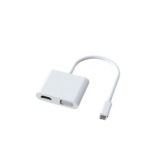 4 trong 1 <span class=keywords><strong>USB</strong></span> 3.0 HUB ABS nhựa trường hợp Type-C HDMI adapter 4K 30Hz Trắng VGA chuyển đổi Dock dự Type-C <span class=keywords><strong>prot</strong></span> Cổ Phiếu có sẵn - Product Image 1