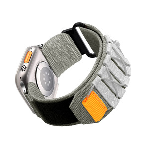 Bracelet de montre universel en nylon tissé compatible <span class=keywords><strong>Apple</strong></span> IWatch Samsung 20 mm 22 mm, boucle sport camouflage - Product Image 6