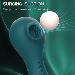 Großhandel mit Klitoris-Saugvibrator 2-in-1 Weibliches Sexspielzeug Klitoris-Saugvibrator 12-Gang-Masturbationsgerät - Product Image 3