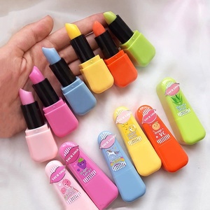 Container Tube Private Label Vegan Jar Packaging Pink Eco Organic Custom Eos Natural Costume <strong>Kids</strong> Cute Wholesale Fruit <strong>Lip</strong> <strong>Balms</strong>