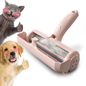 OEM ODM Custom Logo Color Reusable Cat Dog Pet Fuzz Fur <b>Lint</b> Cleaner <b>Roller</b> Hair Remover Removal Tool for Furniture Couch Carpet - Product Image 1