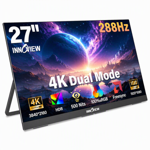 Moniteur portable double mode 27 pouces, surface mate anti-reflet, compatible Switch, PS4, PS5, Xbox, <span class=keywords><strong>ordinateur</strong></span> de bureau, extension d'écran - Product Image 1