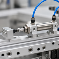 Mini-cylindre en acier inoxydable compatible CM2BZ25 CDM2BZ20 CM2 CDM2 avec garantie d'un an pour équipement d'automatisation industrielle