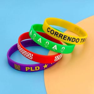 Pulseras Deportivas de Silicona Ecológicas con Nombre Personalizado, Pulseras con Logotipo Personalizado - Product Image 4