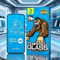Film de protection d'écran en verre trempé 18D à couverture intégrale avec motif King Kong pour les écrans de smartphones SAM F15 F16 F22 F34 F41 A52S A53 A54 A55 A56