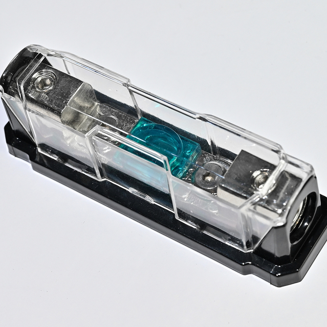 High Quality Car Audio Power Distribution Block Car Audio Mini ANL Fuse Holder 4 8 1/0 Gauge Wire Inline Fuse Holder
