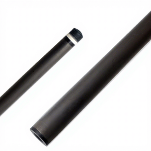 Punta de taco de billar de fibra de carbono KS de 12.4mm, duradera y profesional, para billar de nueve bolas, con funda protectora de rueda central - Product Image 2