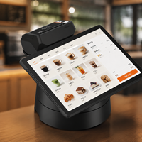 Terminal de point de vente portable Sunmi V3 MIX avec écran tactile 10,1 pouces, imprimante 58 mm, double SIM, NFC et lecteur de codes-barres pour restaurant