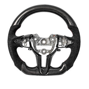 Volante de fibra de carbono personalizado al por mayor de fábrica para Hyundai I30N Elantra <span class=keywords><strong>N</strong></span> Genesis Sonata volante de coche - Product Image 1