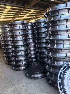 Direkt ab Werk Niedriger Preis MAXIN Gusseisen Quadratische und rechteckige Schacht abdeckungen Schacht abdeckungen aus duktilem Eisen Stahl - Product Image 4