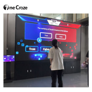 Deporte <span class=keywords><strong>AR</strong></span> con juegos de pared interactivos de varias bolas y pantalla táctil LED para juegos multiusuario para patio interior de niños - Product Image 2