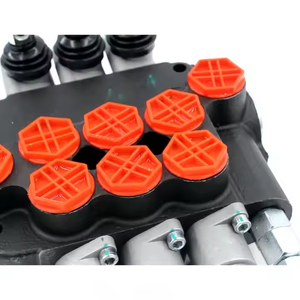 Vanne de commande directionnelle monobloc hydraulique haute performance à 4 bobines Huamao P80-G34-OT |   Garantie d'un an |   Usine - Product Image 2