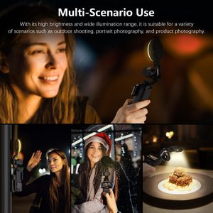 Luz LED de 3 Colores Amazear para Osmo Pocket 3: Accesorio Ligero, Recargable y Fácil de Montar - Product Image 5