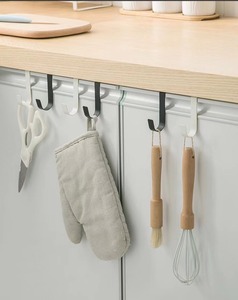 Gancho Metálico Individual <span class=keywords><strong>para</strong></span> Colgar Bolsas Runze, Ganchos <span class=keywords><strong>para</strong></span> Puerta con Revestimiento <span class=keywords><strong>de</strong></span> Vinilo, <span class=keywords><strong>para</strong></span> Colgar Toallas y Bolsas, Gancho <span class=keywords><strong>de</strong></span> Acero al Carbono, Certificado ISO - Product Image 3