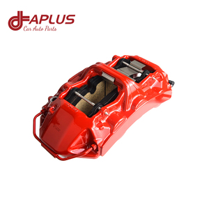 ชุดเบรก APLUS สีแดง 6 ลูกสูบ พร้อมจานเบรก สำหรับอัพเกรดรถยนต์ ชุดหน้า-หลัง สำหรับ 911 Cayenne Cayman Macan - Product Image 3