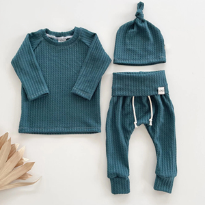 IBaifei Set pakaian bayi baru lahir, Set Layette mandi katun organik, setelan pakaian untuk anak laki-laki perempuan baru lahir, kotak hadiah - Product Image 1