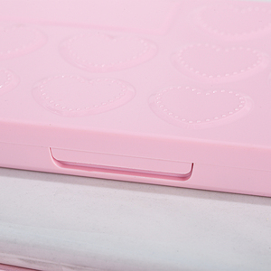Personnalisé pour fard à paupières, étui vide, en forme de cœur, couleur noir, emballage de Palette, 16 couleurs, rose - Product Image 3