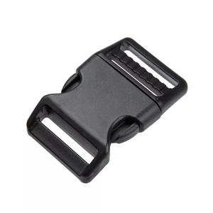 Hebilla de Liberación Lateral Ajustable AT505-112-NL, Deslizador Cuadrado de Plástico de Color, Nuevas Hebillas de Plástico Seguras para Equipaje y Mochilas - Product Image 1