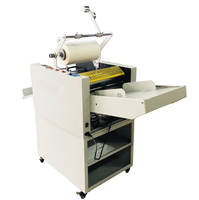 Machine à plastifier latérale automatique WD390E double avec fonction d'alimentation automatique