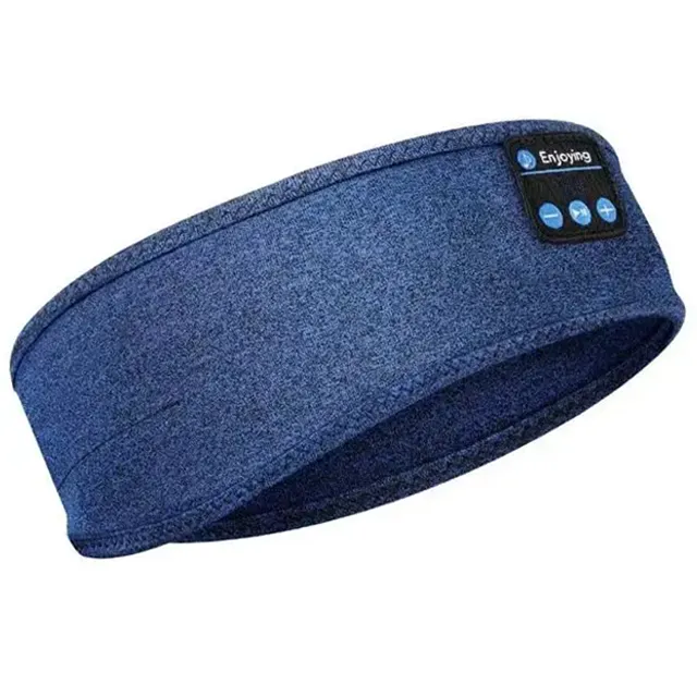 Headphone tidur masker mata V5.0 Headband nirkabel speaker Stereo HD ultratipis bawaan cocok untuk olahraga dan tidur