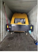 Rouleau compacteur vibrant robuste SEM518 18t, rouleau compacteur routier à double amplitude vibratoire, châssis ROPS en option