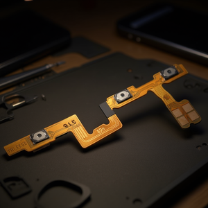 Cavo flessibile Yaleksd per alimentazione e volume per Honor 20 Huawei Nova 5T, design a barra, cavi flessibili per cellulari - Product Image 3