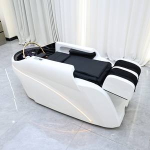 Sillón Eléctrico de Lujo para Salón de Belleza con Funciones de Masaje y Spa Capilar, Material Plástico - Product Image 4