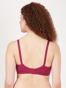 Premium Women Seamless Encircle Bra Full Coverage Breathable Soft <b>Stretch</b> Fabric Wireless Comfortable Everyday Wear - Product Image 3