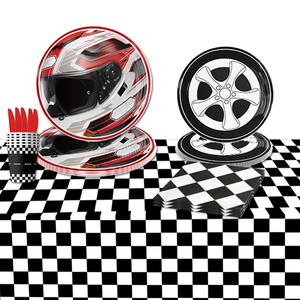 Safari Animaux Fournitures De Fête D'anniversaire Ensemble De Vaisselle Jetable Assiettes En Papier Tasses Serviettes - Product Image 6