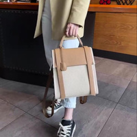 Sac à dos de luxe pour femmes en cuir PU 2026, imperméable, de créateur, pour voyage, école, ordinateur portable, sac pour femmes