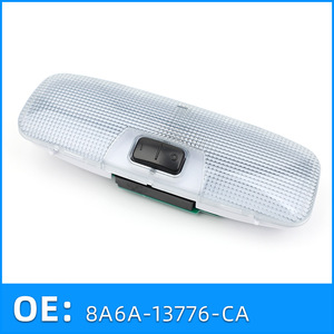 ไฟภายในหลังคาฟอร์ด 8A6A-13776CA พลาสติกสีเบจสีดำ ไฟรถยนต์สำหรับโฟกัส เอสคอร์ท เฟียสต้า - Product Image 2