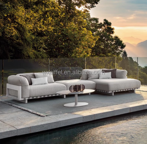 Villa giardino <span class=keywords><strong>esterno</strong></span> balcone su misura mobili impermeabili con cuscini divano <span class=keywords><strong>esterno</strong></span> del cliente - Product Image 5