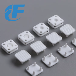 Botones a Presión Cuadrados de Plástico No Conductivos a Precio de Fábrica como Accesorio para Prendas de Vestir y Ropa de Trabajo - Product Image 6