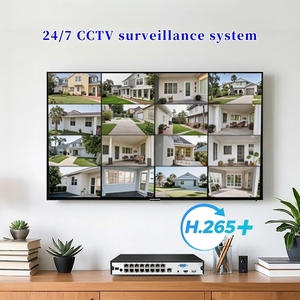 Caméra de sécurité CCTV AI POE 4K de haute qualité, caméra IP Bullet 5MP 8MP CMOS NVR avec détection faciale, système de surveillance pour la maison/les entreprises - Product Image 5