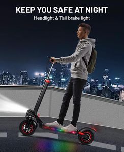 Scooter Todoterreno para Adultos - Con Asiento, Alcance de 28-37 Millas, 25/34 mph, Plegable, Aluminio/Goma, Frenos de Disco E-ABS, 28-37 Millas de Autonomía - Product Image 3